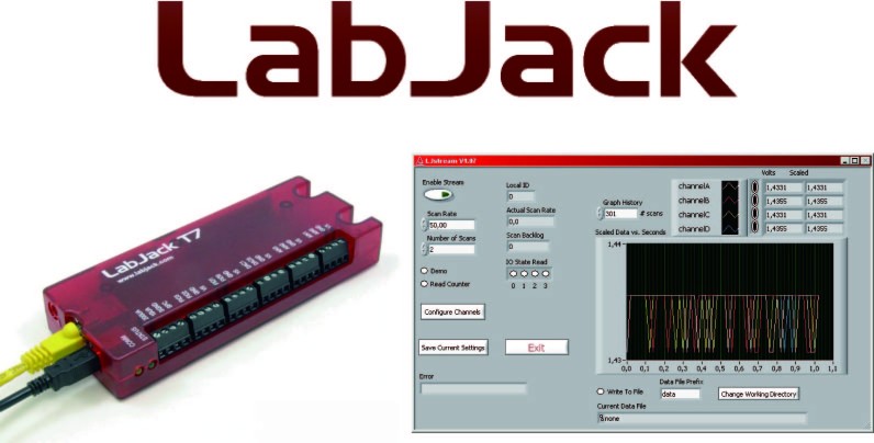 Labjack T7/Digit用インストーラ